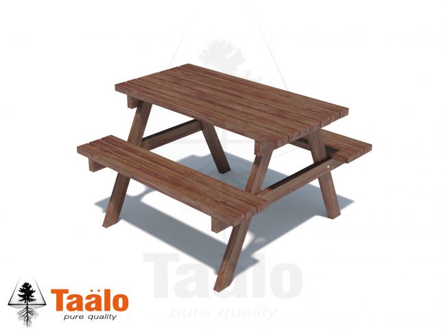 Стол с лавочками Taalo Q 1