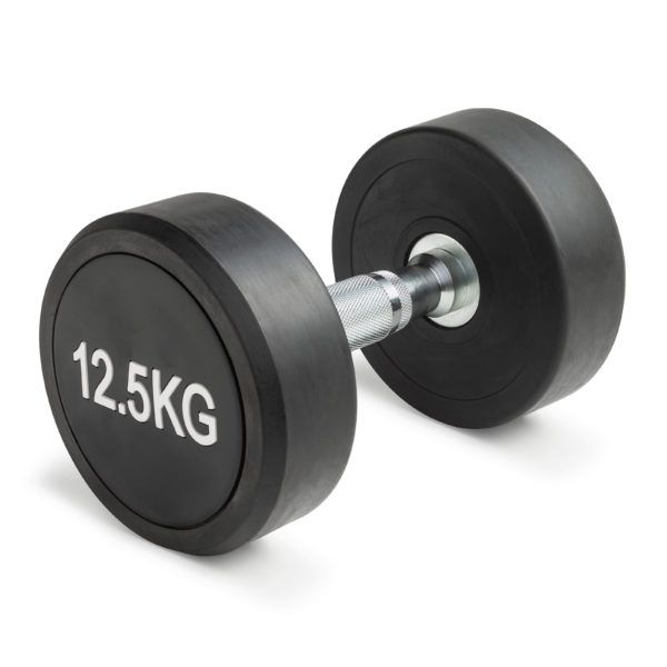 Гантель неразборная круглая VictoryFit (от 2,5 кг до 50 кг)
